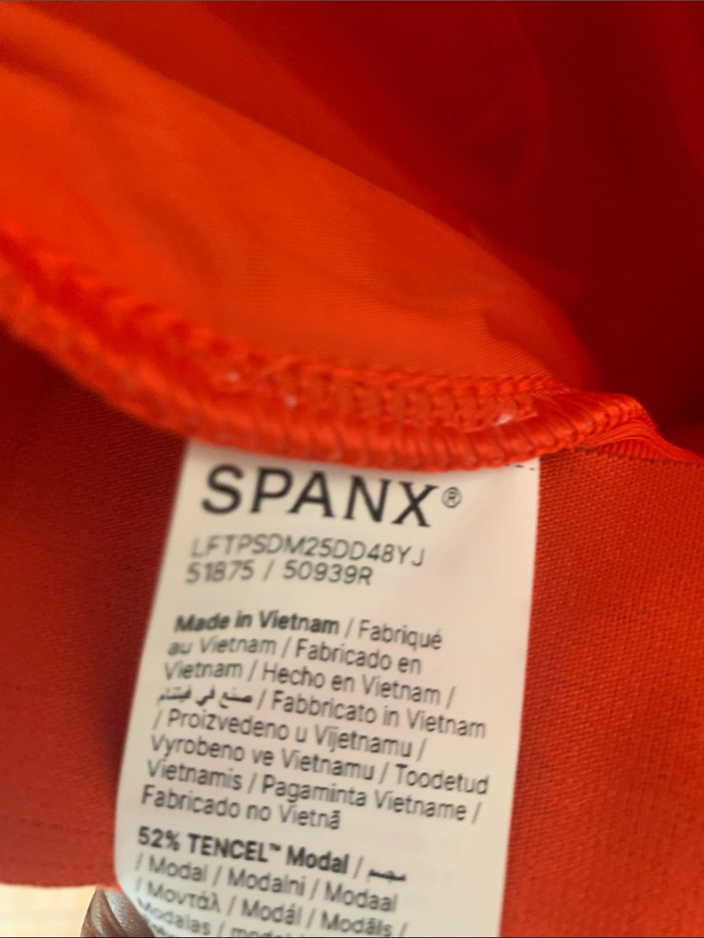 SPANX Sleeveless Zip-Front Orange Pants Jumpsuit - Picture 12 of 13